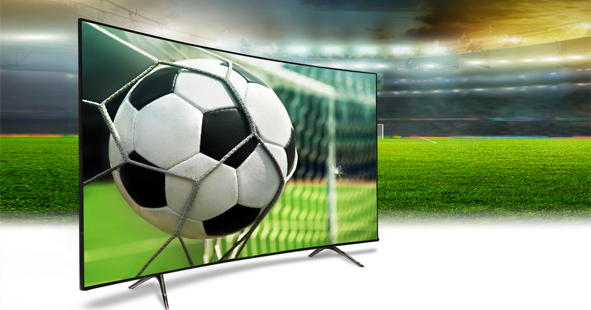 Futebol com tv ?